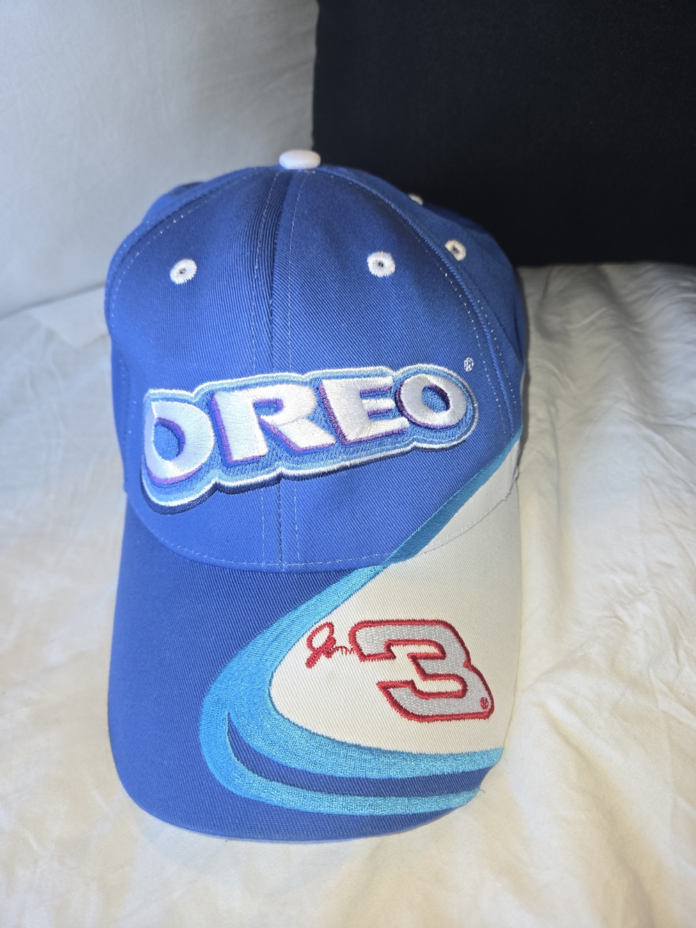 Dale Jr #3 Oreo NASCAR Hat Blue White Adjustable